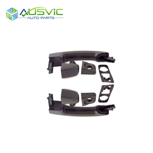Door Handle Outer (Texture Black) (2 x Caps Provided) (Set of 2 pcs) Renault Master 2010.05 X62 ~ Current